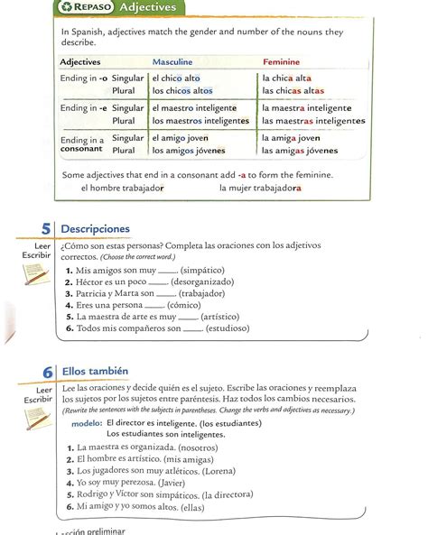 spanish-vocabulario-2-gramatica-2-answers Ebook PDF